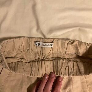 Zara Beige Women Shorts